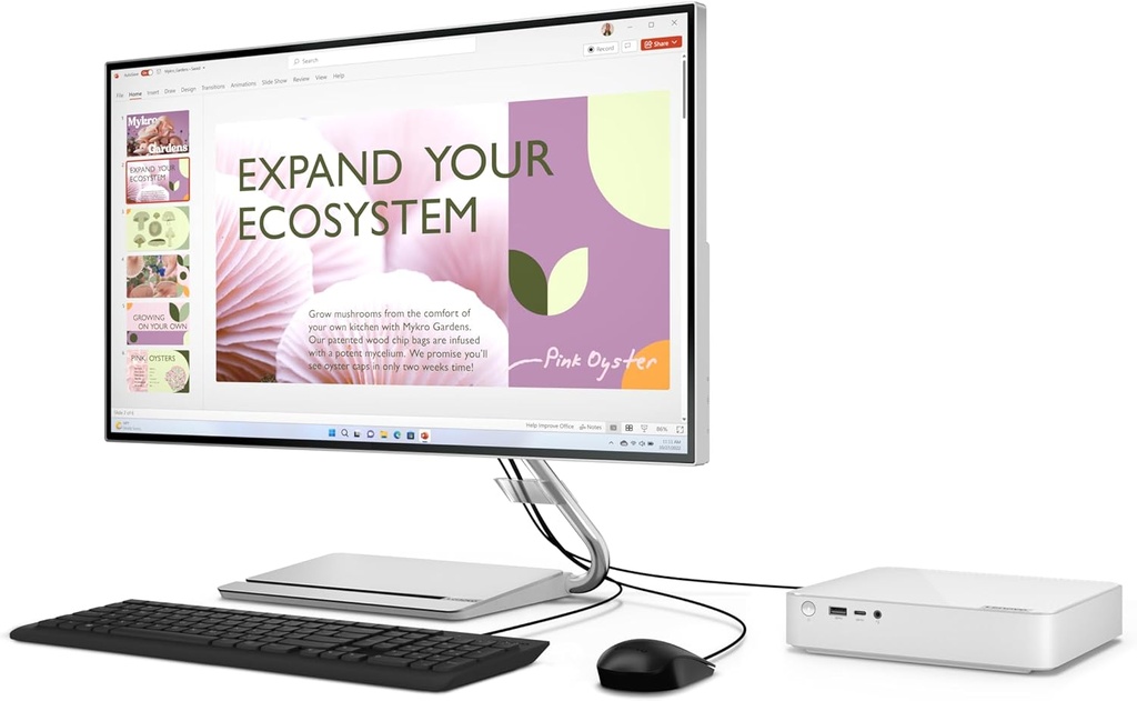 [90W2007FGF] Lenovo IdeaCentre Mini 01RH8 / Intel Core i5-13420H 8C(4P+4E)/12T / RAM 16 GB DDR4-3200 / SSD 512 GB M.2 NVMe / FreeDOS / Without keyboard, mouse / 2 Years Manufacturer Warranty