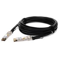 Dell® 470-ACTS compatible 200GBase-CU QSFP-DD to QSFP-DD direct attach cable