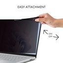 DICOTA Filtre de confidentialité 2 en 1 pour Laptop 13,3 (16:9)