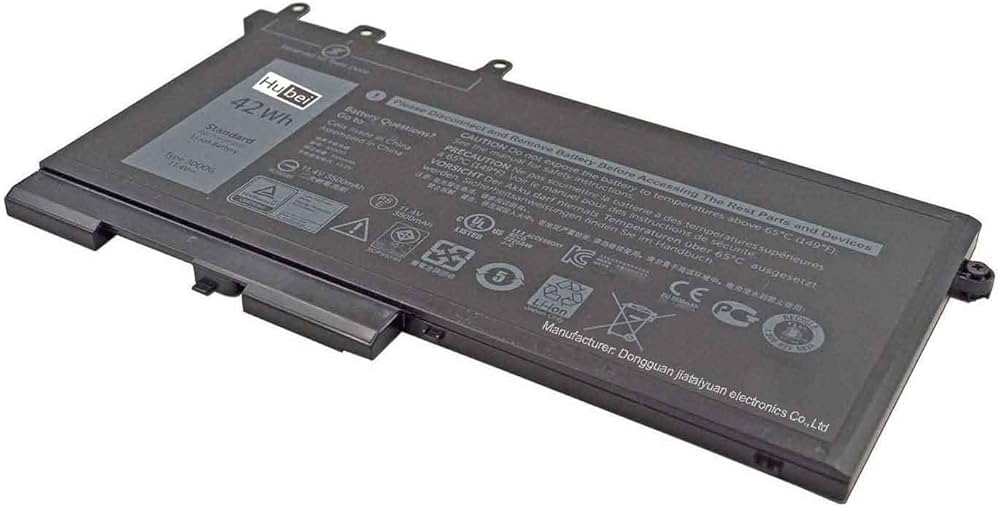 DELL 42WHR 3-CELL BATTERY FOR LATITUDE 5280/5290/5480/