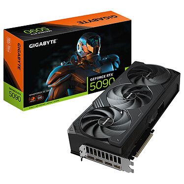 Nvidia GeForce - RTX5090 - 32GB GDDR7 - 1 x HDMI - 3 x DisplayPort - PCI Express 5.0 - LCD EDGE VIEW - Halo RGB