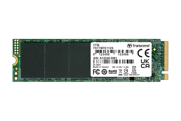 [TS2656GMTE110S] Transcend 110S / SSD 256GB M.2 NVMe PCIe Gen3 x4 / Read up to 2100 MB/s / Write up to 1500 MB/s