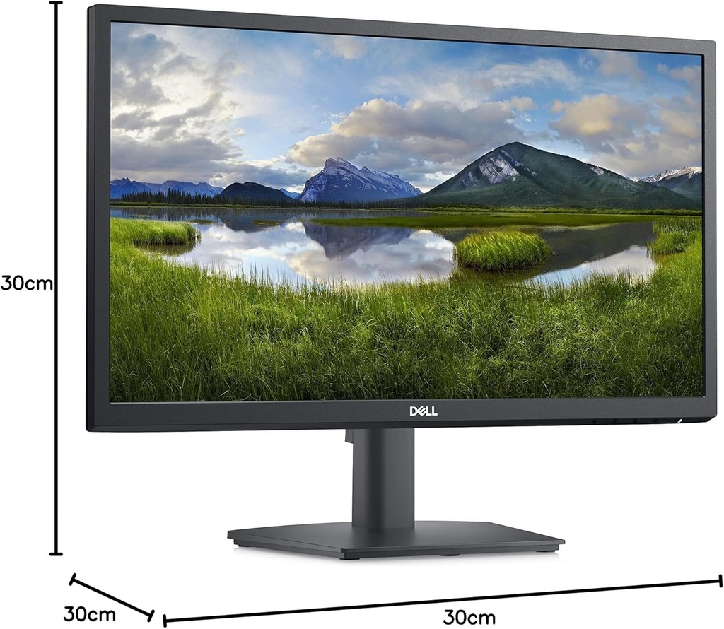 [DELL-E2222H] DELL E2222H / Écran 21,5" FHD 1920x1080 / Dalle TN / 60Hz, 5ms / VGA DisplayPort / Inclinaison, Hauteur / Haut-Parleurs / Garantie 3 Ans Constructeur
