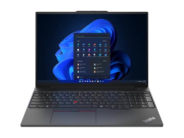 [21MA002NFR] Lenovo ThinkPad E16 Gen 2 / Intel Core Ultra 7 155H 16C(6P+8E+2LP)/22T  / RAM 16 Go DDR5-5600 / SSD 512 Go M.2 NVMe / Écran 16" IPS WUXGA 1920x1200 / Windows 11 Pro / Garantie 1 An Premier Support Lenovo