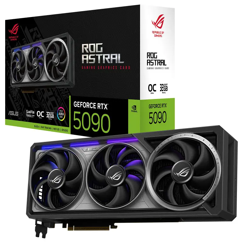 Asus GeForce RTX 5090 ROG Astral OC 32GB GDDR7 512 bit DLSS4