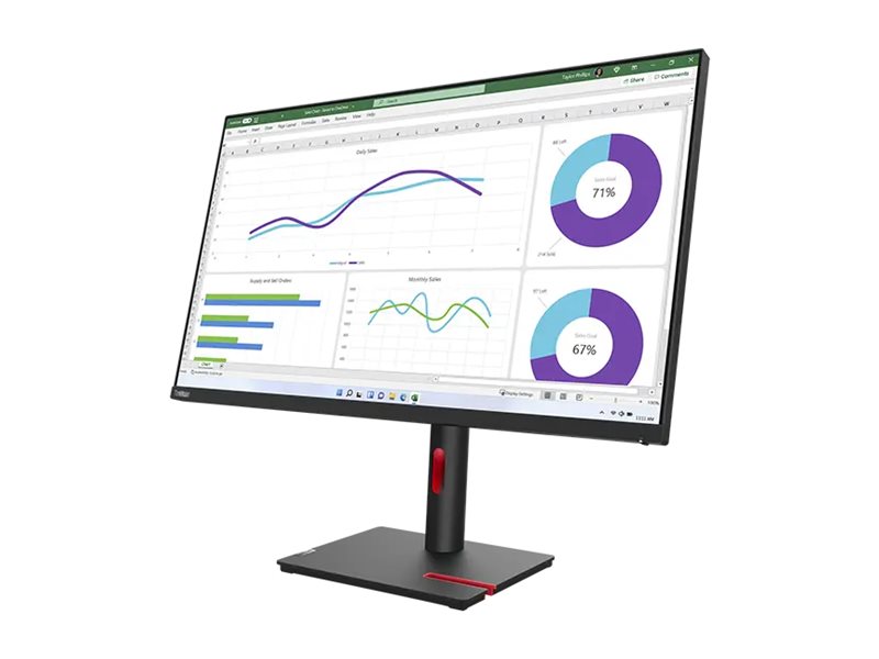 [63D3GAT1EU] Lenovo ThinkVision T32h-30 QHD/HDMI/ 32", USB-C Dock  2560 x 1440 QHD, HDMI, DP/USB-C, Ethernet