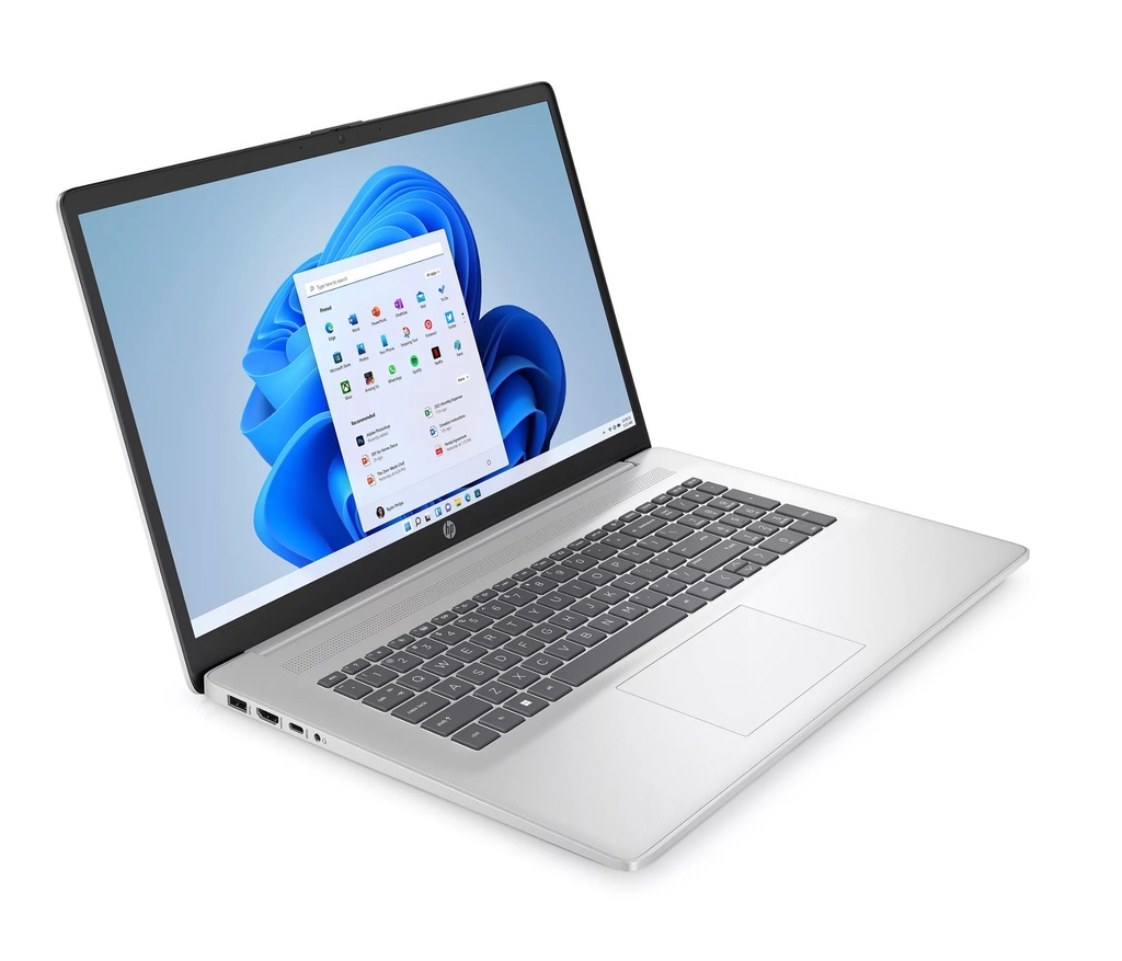 [B28GDEA#ABF] HP 17-CP2044NF / AMD Ryzen 5 7520U 4C/8T / RAM 16 Go DDR5-5500 / SSD 512 Go M.2 NVMe / 17.3" IPS FHD 1920x1080 Display / Windows 11 Home / Manufacturer Warranty