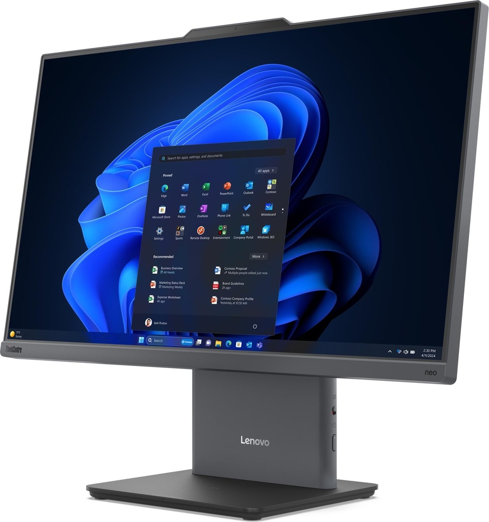 [12SD001AIX-CTO] Lenovo ThinkCentre Neo 50a 24 Gen 5 - Tout-En-Un / Intel Core i5-13420H 8C(4P+4E)/12T / RAM 16 Go DDR5 5200 MHz / SSD 512 Go M.2 NVMe / Écran 24" IPS FHD 1920x1080 100Hz / Windows 11 Pro / Neuf OpenBox - Garantie 3 Ans On-Site Constructeur
