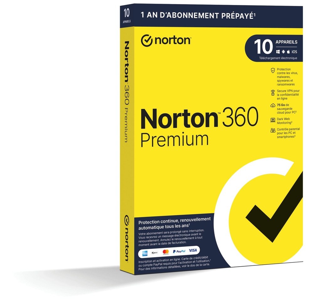 [21453665] NORTON 360 PREMIUM ND 75GB SE 1 USER 10 DEVICE 12MO KOD ESD NO SUBSCRIPTION