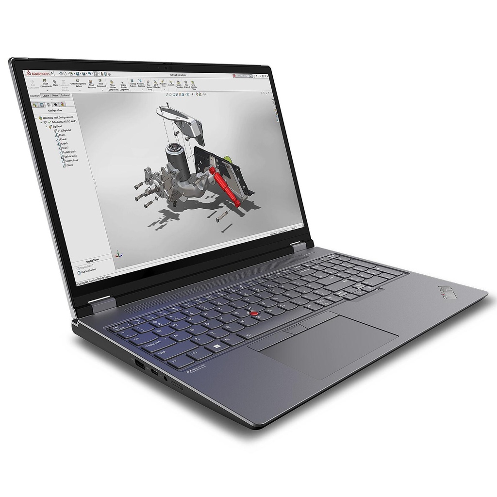 LENOVO ThinkPad P16 G2 / Intel Core i7-13850HX / RAM 16GB / SSD 512GB M.2 / 16" WQXGA Display / NVIDIA RTX 3500 12GB / Windows 11 Pro / 3YR Premier NBD
