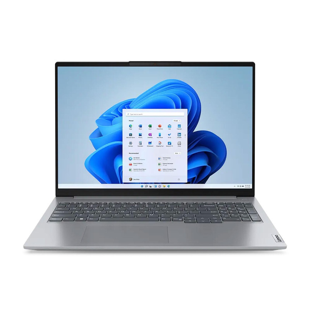 [21KH00QYFR] Lenovo ThinkBook 16 Gen 6 IRL / Intel Core i5-13420H 8C(4P+4E)/12T / RAM 16 GB DDR5-5200 / SSD 512 GB M.2 NVMe / 16" IPS WUXGA 1920x1200 Display / Fingerprint Reader, IR Camera Facial Recognition / Windows 11 Pro / 1 Year Manufacturer Warranty Premier Support