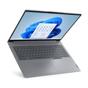 Lenovo ThinkBook 16 G6 IRL / Intel Core i5-1335U 10C(2P+8E)/12T / RAM 8 GB DDR5-5200 / SSD 256 GB M.2 NVMe / 16" IPS WUXGA 1920x1200 Display / Windows 11 Pro / 1 Year Lenovo Premier Support