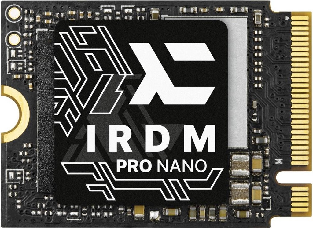 [IRP-SSDPR-P44N-512-30] GOODRAM IRDM PRO NANO / SSD 512 Go NAND / M.2 2230 NVMe - Mini PCIe 4.0 x4 / Lecture 5100 Mo/s - Écriture 4600 Mo/s / Garantie 5 Ans Constructeur