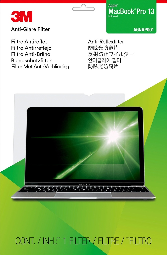 3M Anti-Glare Protection Filter for Apple MacBook Pro 13 - (2016 model)