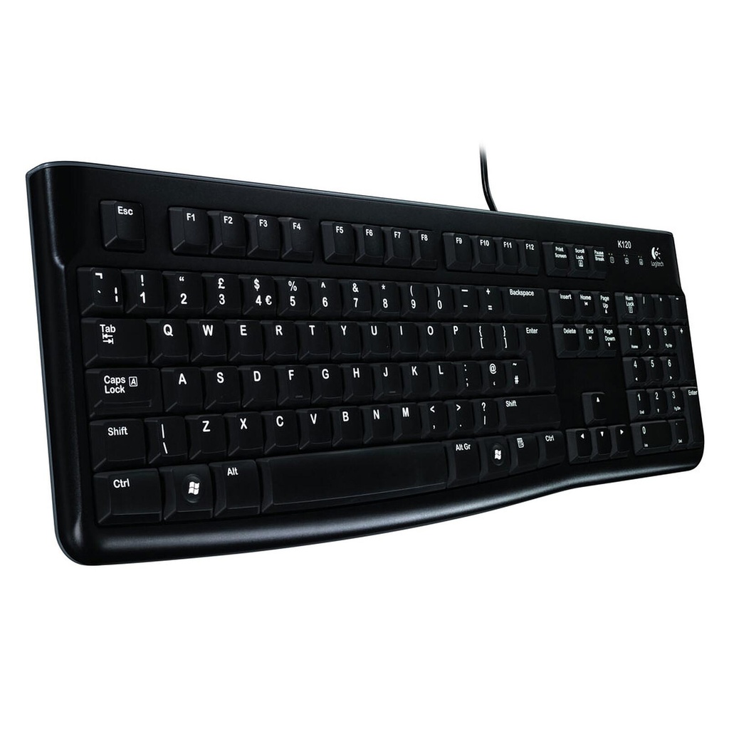 [920-002515] Logitech Keyboard K120 USB Black 920-002515