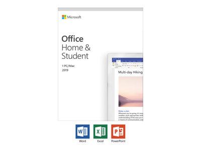 [79G-05197] Microsoft Office Famille et Etudiant 2019 Français - Version Boite - 1 PC/Mac