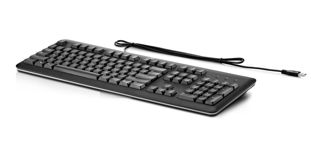 [QY776AA] HP USB Black AZERTY Keyboard OEM