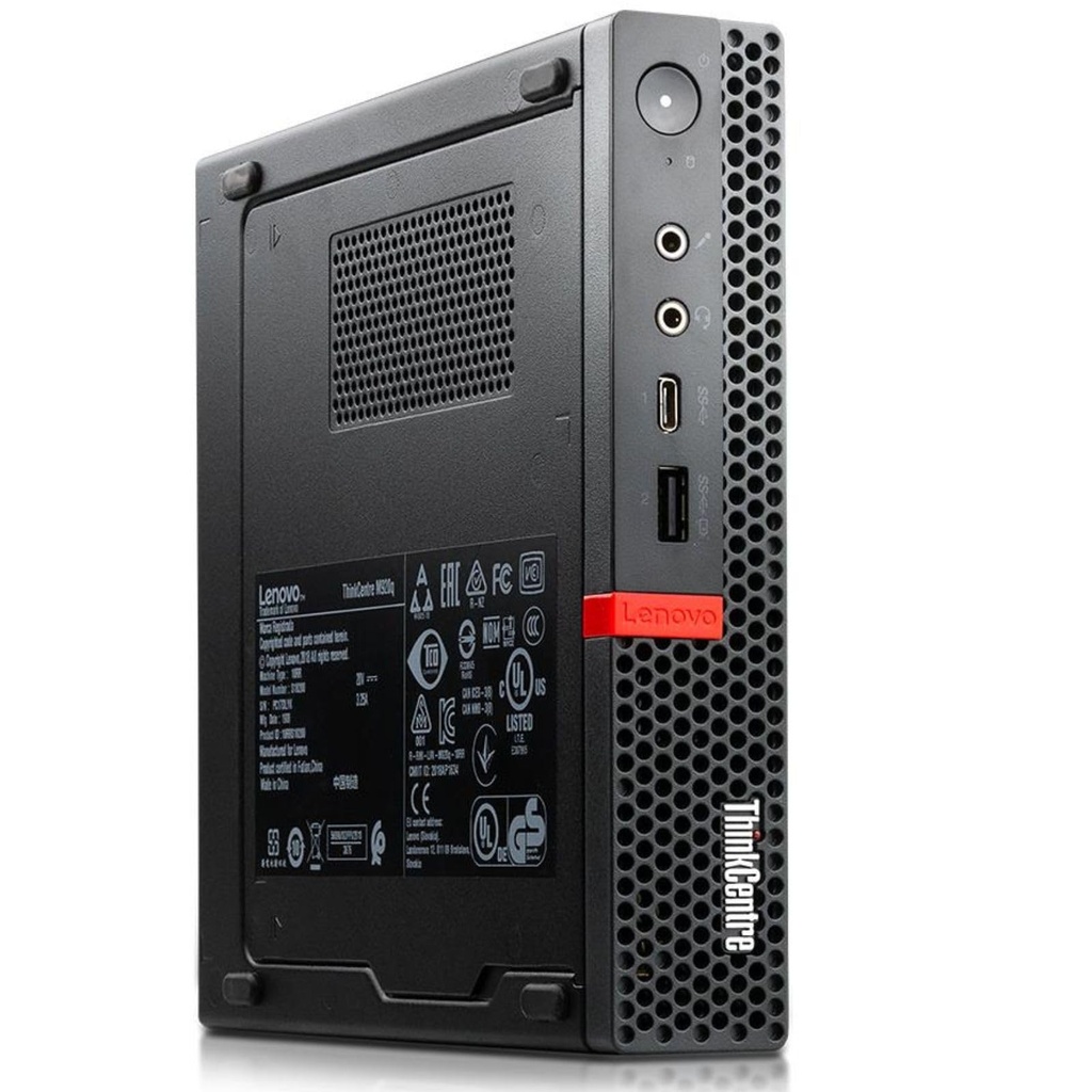 Lenovo ThinkCentre M920q / Intel Core I5-9500T / RAM 16 GB DDR4 / SSD 256 GB M.2 NVMe / Windows 10 Pro COA / Grade A - 1 Year Supplier Warranty