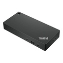 Lenovo ThinkPad Universal USB-C Dock / 90W / 1x HDMI 2.1, 2x DisplayPort 1.4 / 3x USB 3.2 Gen 2, 2x USB 2.0, 1x USB-C / 2x 4K@60Hz, 1x 4K@30Hz / 1x Gigabit Ethernet / 3 Years Manufacturer Warranty