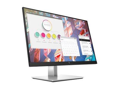 [9VF99AA#ABB] HP E-Series E24 G4 60,5 cm (23.8") 1920 x 1080 pixels Full HD LCD Noir, Argent - OPENBOX