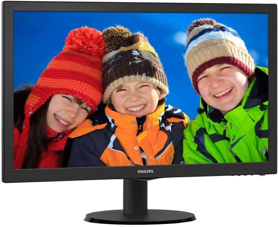 Philips Monitor 223V5LSB2/10 / 21.5" FHD 1920*1080 / WLED TFT / 60Hz 5ms / VGA / Tilt / Manufacturer Warranty