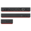 Lenovo ThinkPad Universal Thunderbolt 4 Dock / 135W / 1x HDMI 2.1, 2x DisplayPort 1.4 / 4x USB 3.2 Gen 2, 1x USB-C 3.2 Gen 2 / 1x 8K@30Hz Via HDMI 2.1, 4x 4K@60 Hz / 1x Gigabit Ethernet / 3-Year Manufacturer Warranty