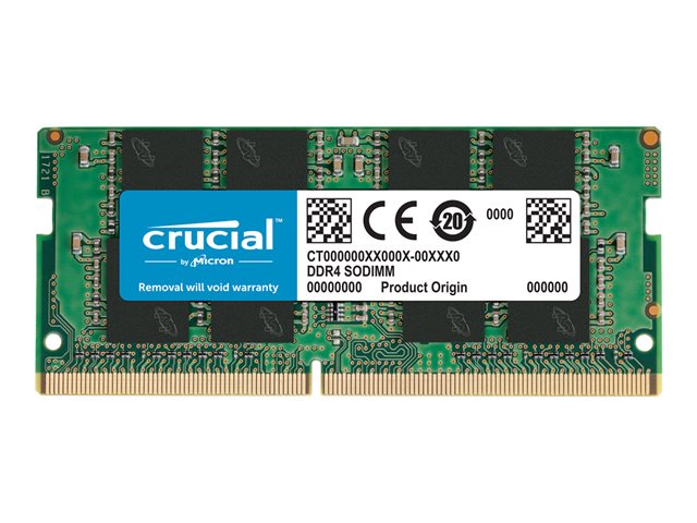 [CT8G4SFRA32AT] RAM Memory - Crucial 8GB (8GB x1) SODIMM DDR4 3200MHz CL22 - Lifetime warranty