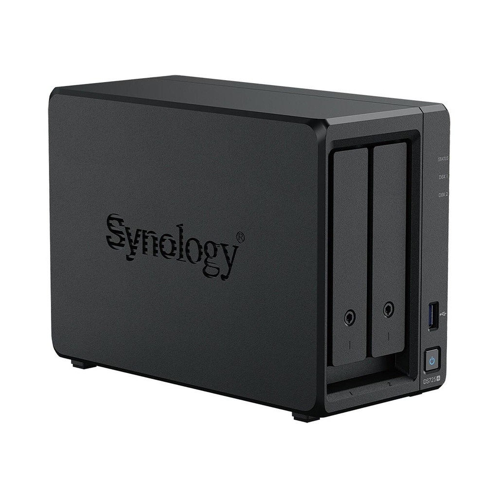 [DS725+] SYNOLOGY DS725+ 2-Bay Diskstation AMD Ryzen Embedded R1600 4Go DDR4 ECC SODIMM