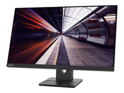 Lenovo ThinkVision E24-30 / 24" LED Full HD IPS 1920x1080 / 100Hz; 4 ms / HDMI, VGA, DisplayPort / haut-parleurs / Hauteur, pivot (rotation), pivotant, inclinaison / Anti-éblouissement / Garantie 3 Ans Constructeur