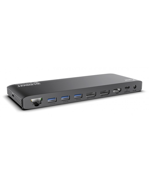 [TCD49UF] Urban Factory Hubee Mini Max USB-C Docking Station / Power 100W - Power Supply 130W / 2x DisplayPort, 1x HDMI / Up to 4K@120Hz / 4x USB-A, 1x RJ45, 2x USB-C 3.1 / 1 Year Warranty