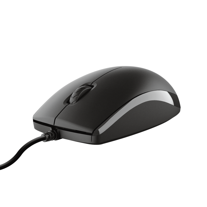 Trust TKM-250 keyboard Mouse included USB AZERTY French Black