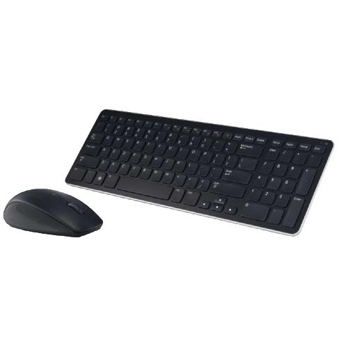DELL KM713 Wireless Keyboard Mouse (USB-A Dongle) - Universal French AZERTY - Black