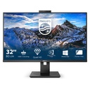 PHILIPS 326P1H/00 Moniteur 32p - 2560 x 1440 QHD 75 Hz - IPS - 350 cd/m2 - 4 ms - 2xHDMI DisplayPort USB-C - WEBCAM - HP