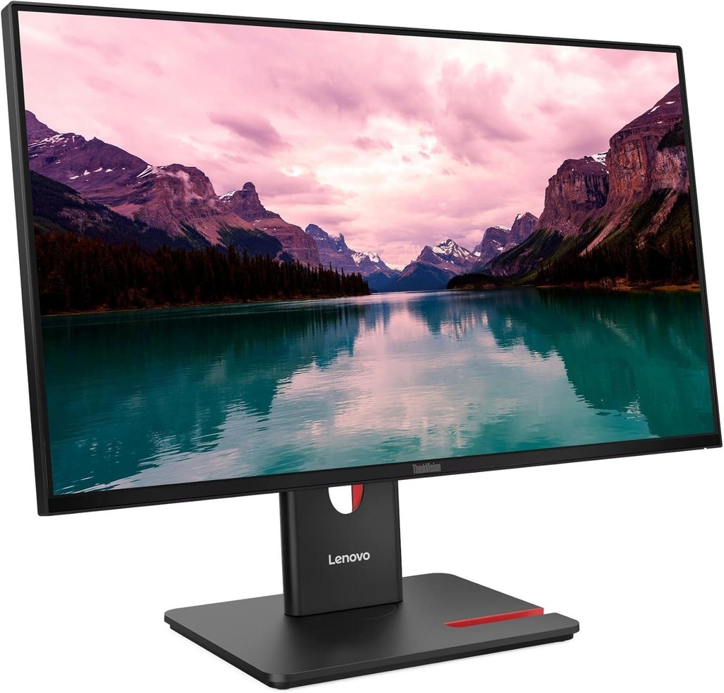 [64A4MATXEU] LENOVO ThinkVision T24-40 / 23.8" FHD 1920x1080 / IPS LED / 120Hz 4ms / HDMI, DisplayPort, VGA / HUB-USB / Inclinaison, Rotation, Pivot, Hauteur / Garantie 3 Ans Constructeur