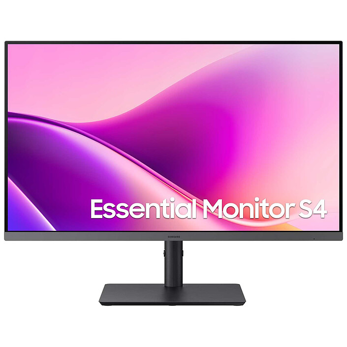 [LS27F434UAUXX] Samsung Essential S27F430UAU / 27" FHD 1920*1080 / IPS LED / 100Hz 5ms / HDMI, DisplayPort, USB-C / HUB-USB, RJ45 / Pivot / Garantie Constructeur