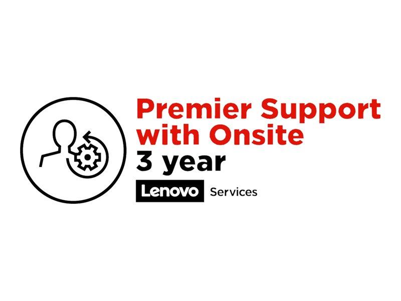 [5WS1B38519] LENOVO Mise à niveau de 1 an de Premier Support à 3 ans de Premier Support