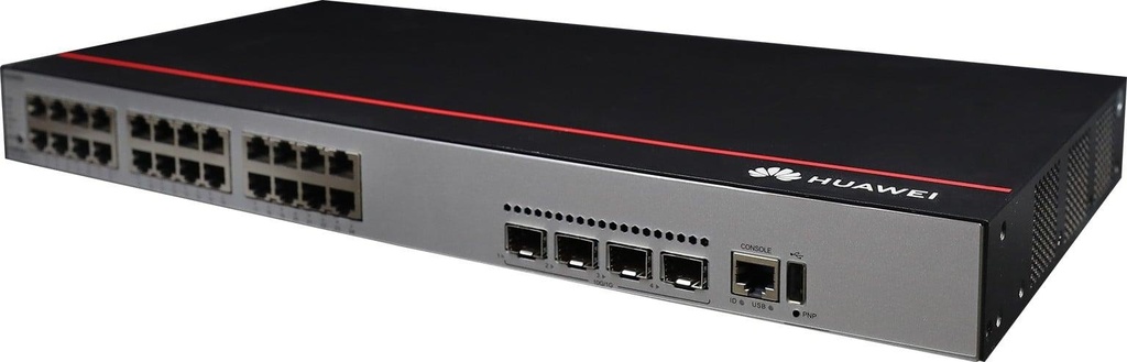 [98011318] HUAWEI S5735-L24P4X-A1 24x10/100/1000BASE-T ports 4x10GE SFP+ ports PoE+ AC power + S57XX-L Series Basic SW Per Device (P)