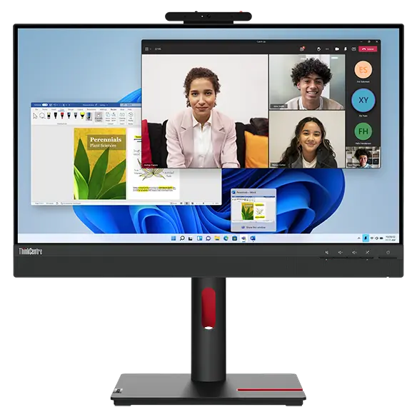 [12NBGAT1EU] Lenovo ThinkCentre Tiny-In-One 24 Gen 5 Tactile 23.8", 1920 x 1080 pixels, Type HD: Full HD, Technologie d'affichage: LED, Temps de réponse: 6 ms, Format d'image: 16:9, Angle de vision